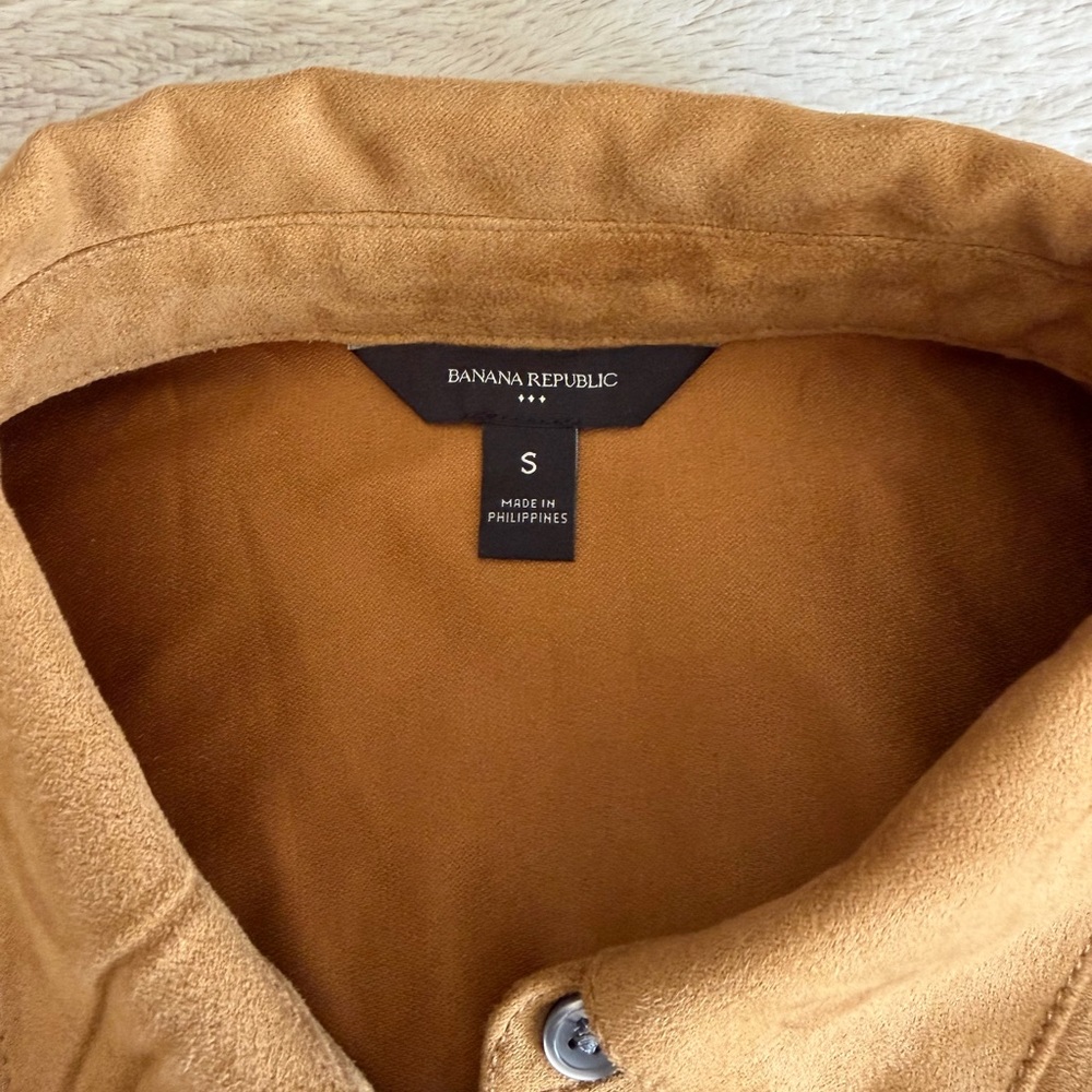 Banana Republic Suede Shirt - Picture 3 of 3